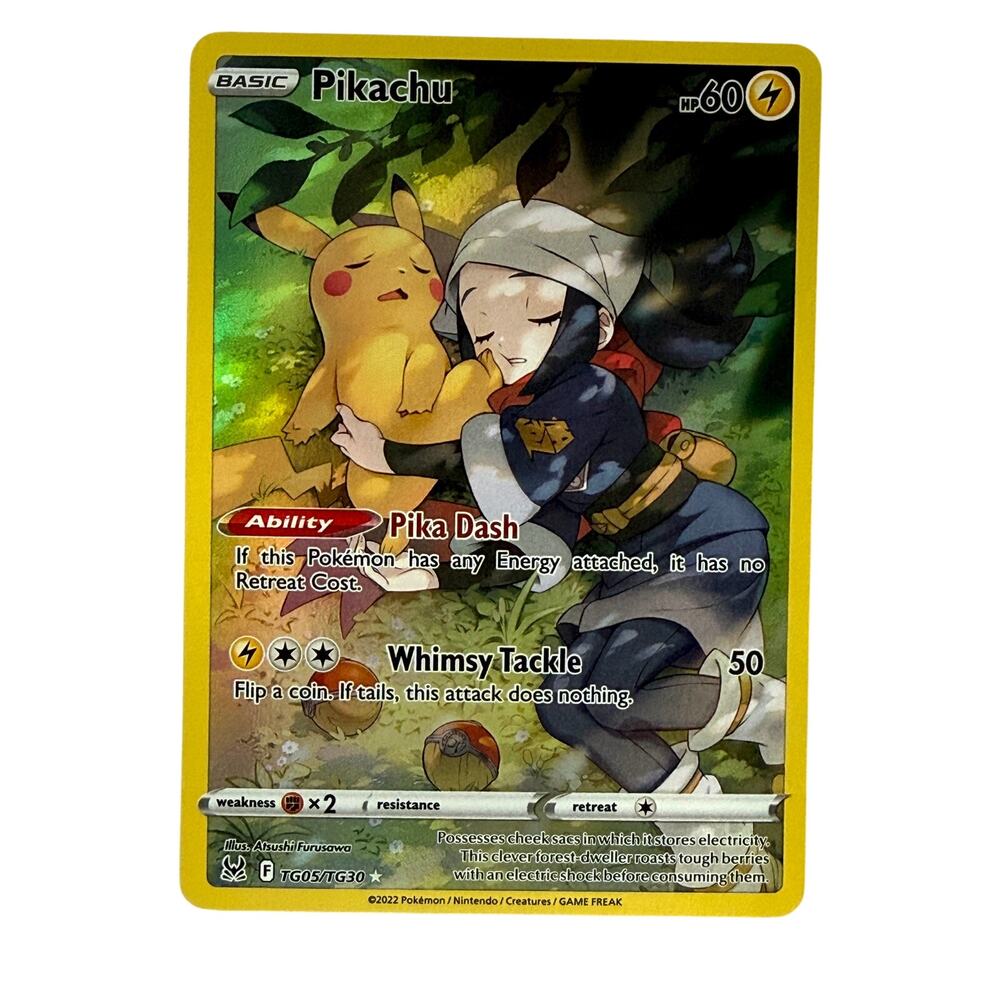 Pokémon TCG Pikachu TG05/TG30 Lost Origin 2022 Trainer Gallery Rare Holo NM-MT